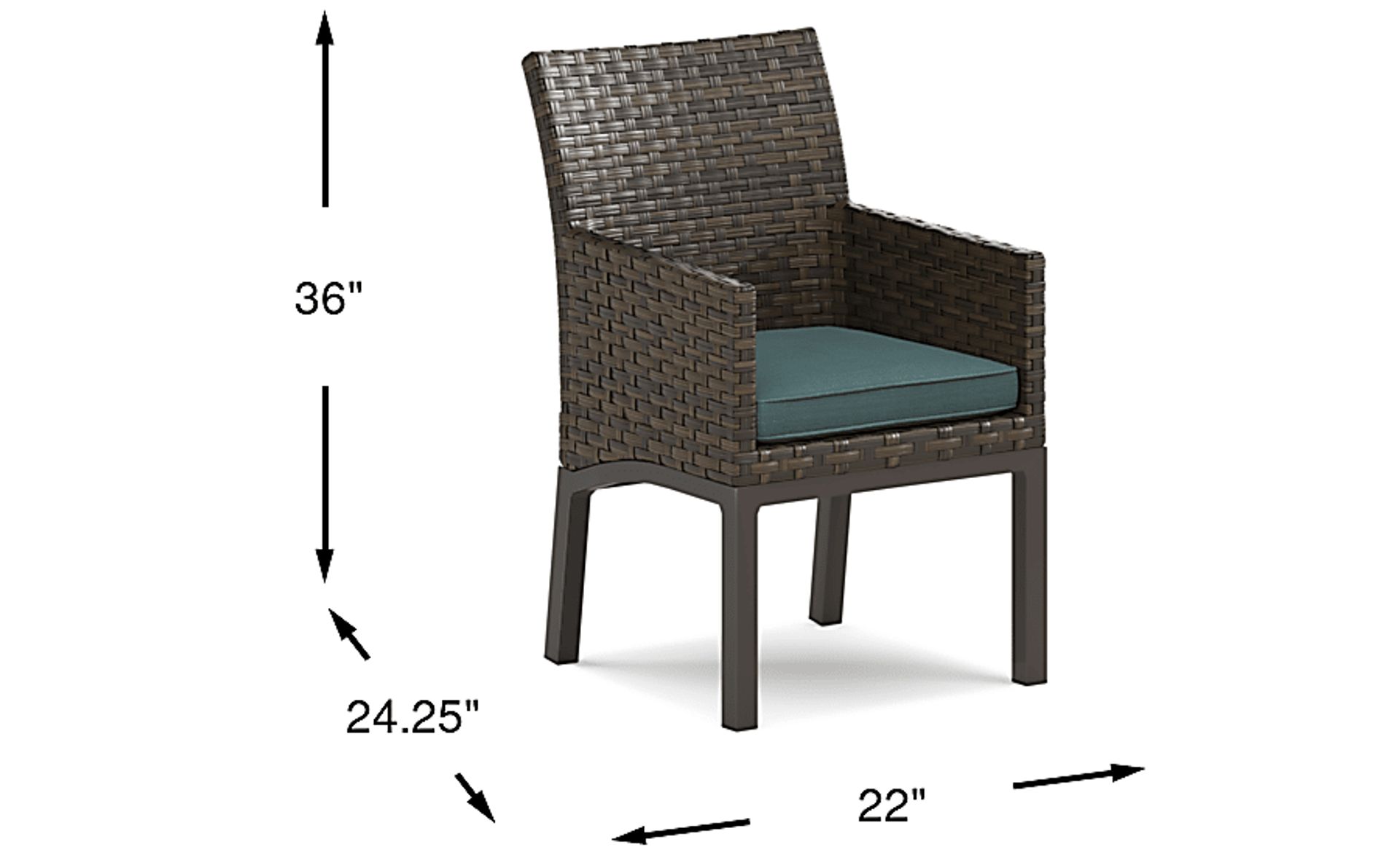 Dimension Image. Please refer to the Dimension Tab on this page for dimension details.