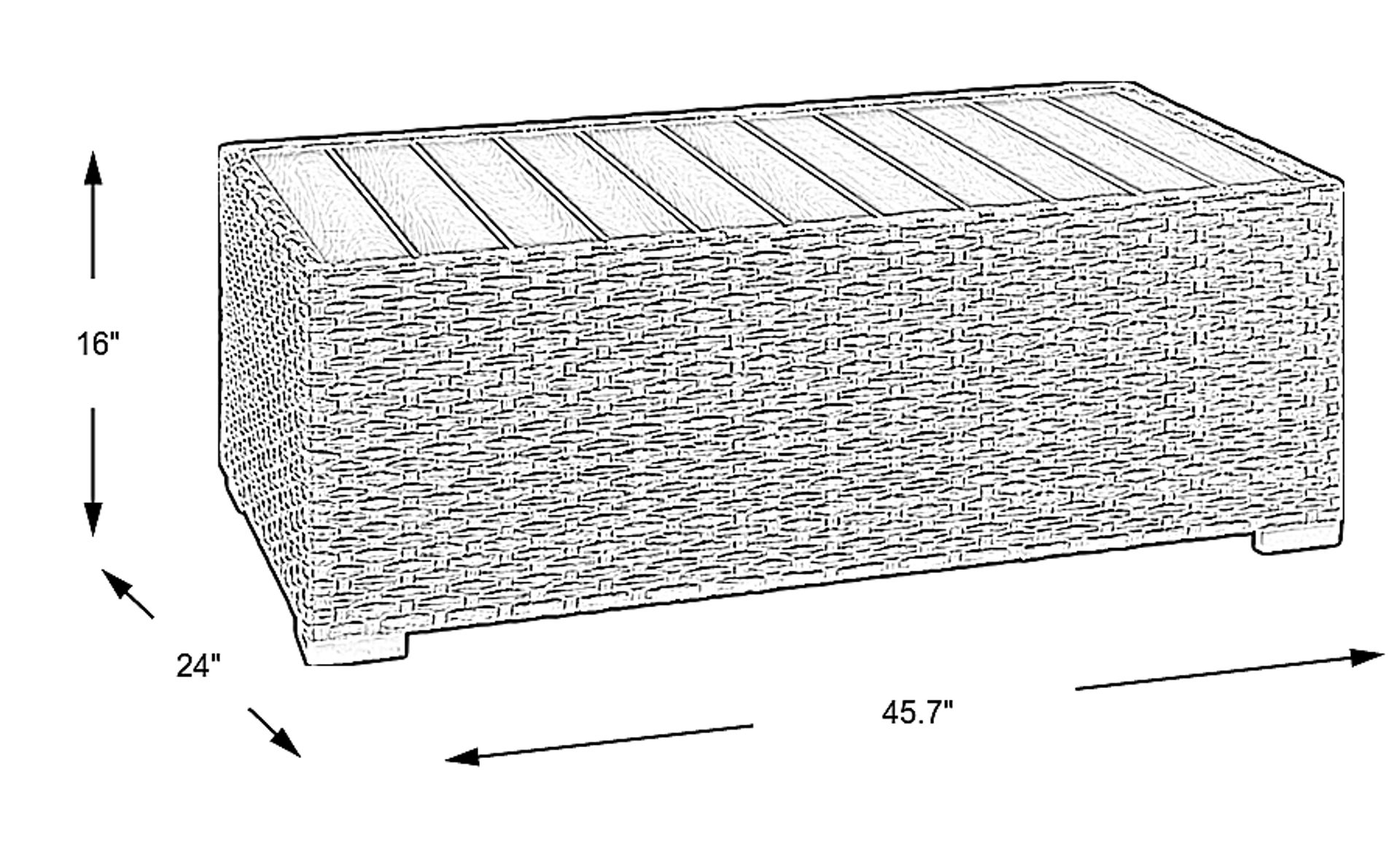 Dimension Image. Please refer to the Dimension Tab on this page for dimension details.