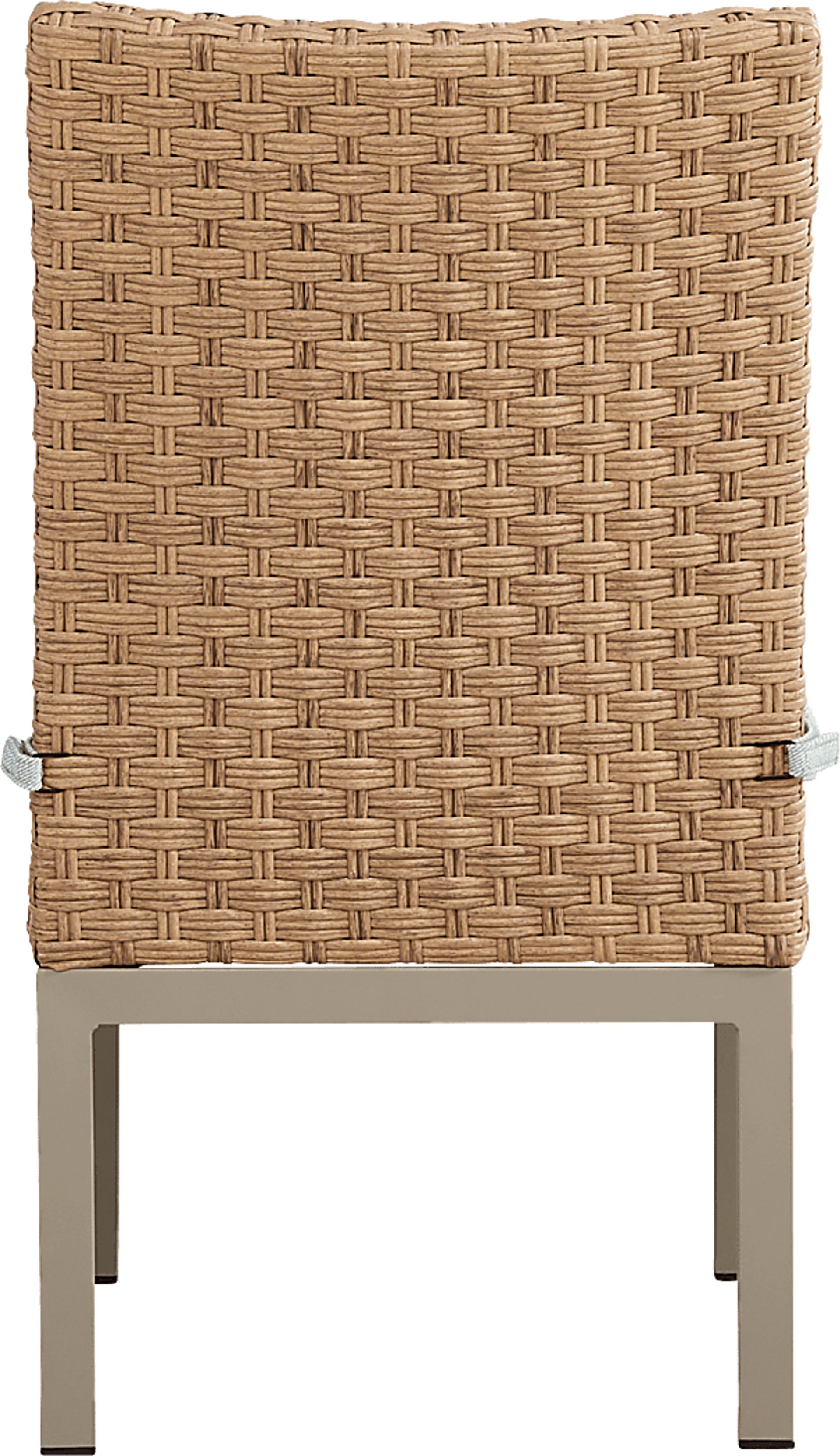 Rialto II Natural 7 Pc 71 in. Outdoor Dining Set with Sky Cushions - Image 10