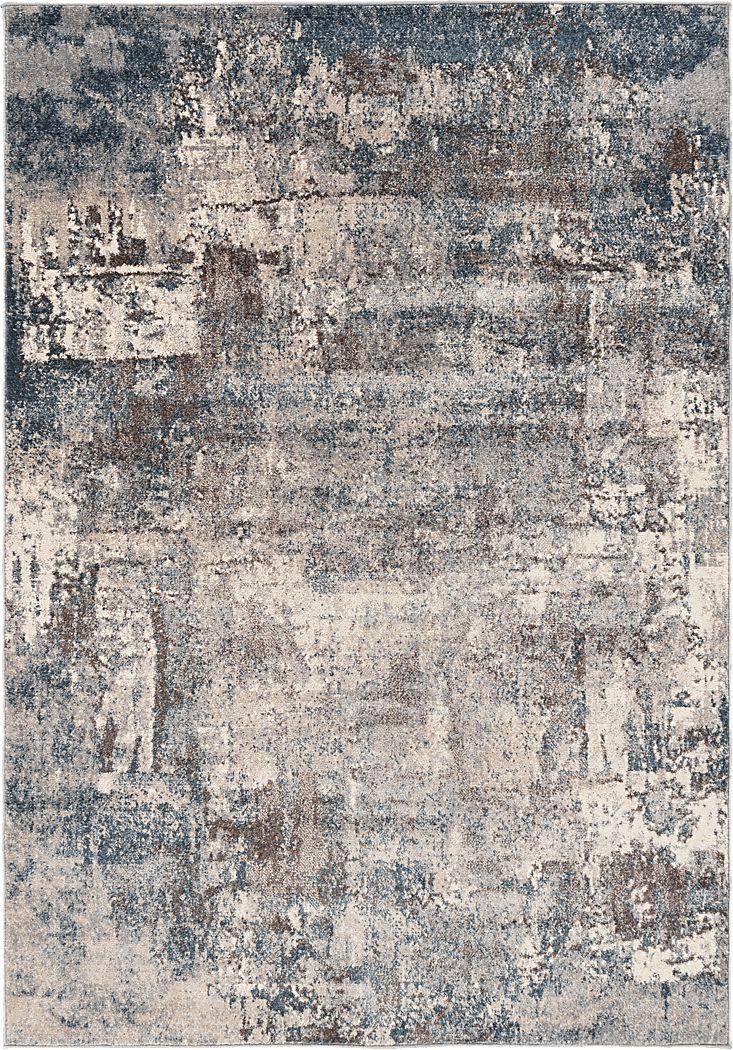 Anilya IV Dark Blue 6'7 x 9' Rug