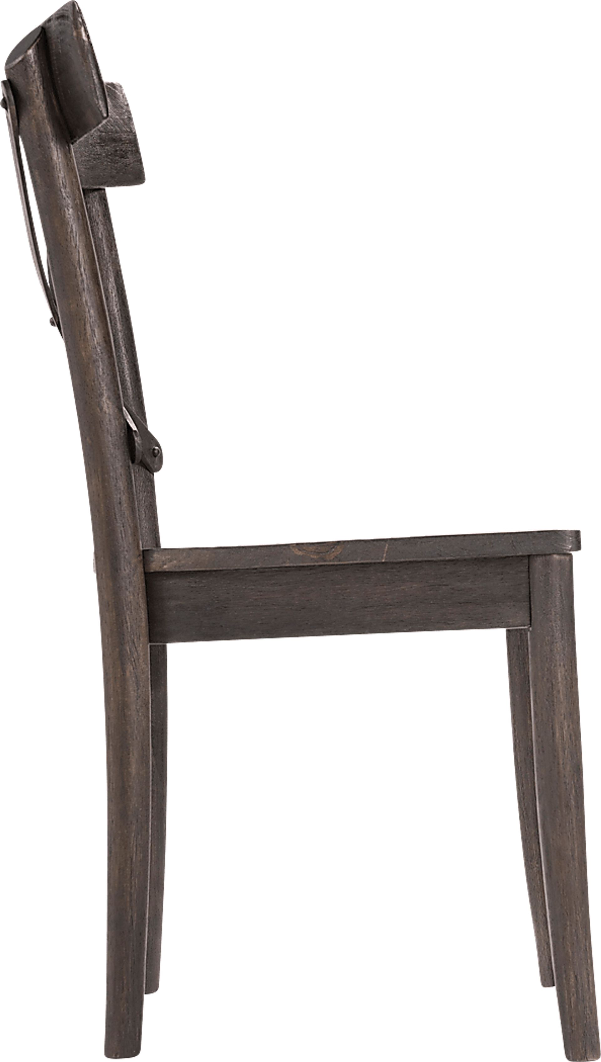 Riba Darl Brown Side Chair, Set of 2 - Image 11
