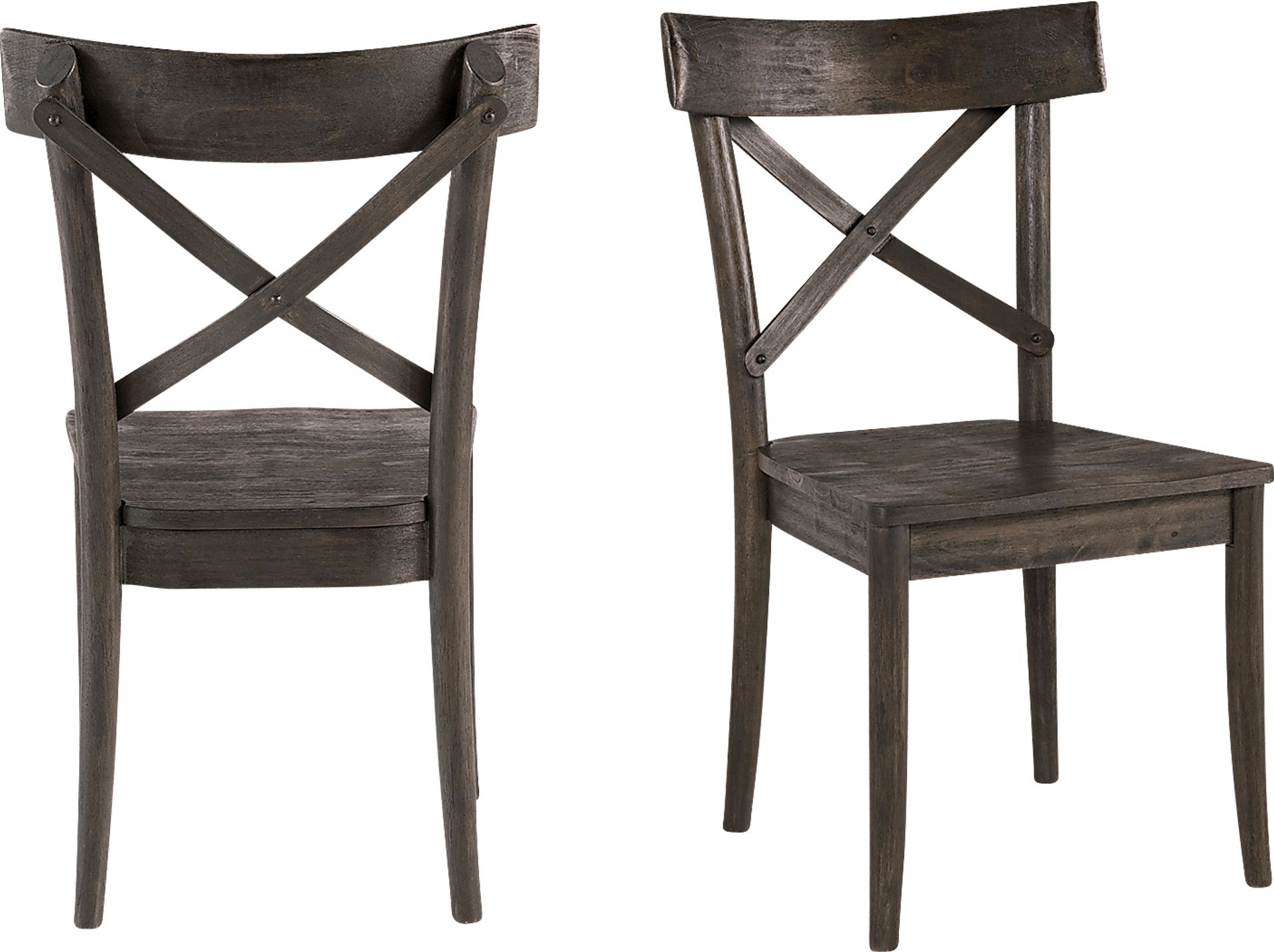 Riba Darl Brown Side Chair, Set of 2 - Image 5