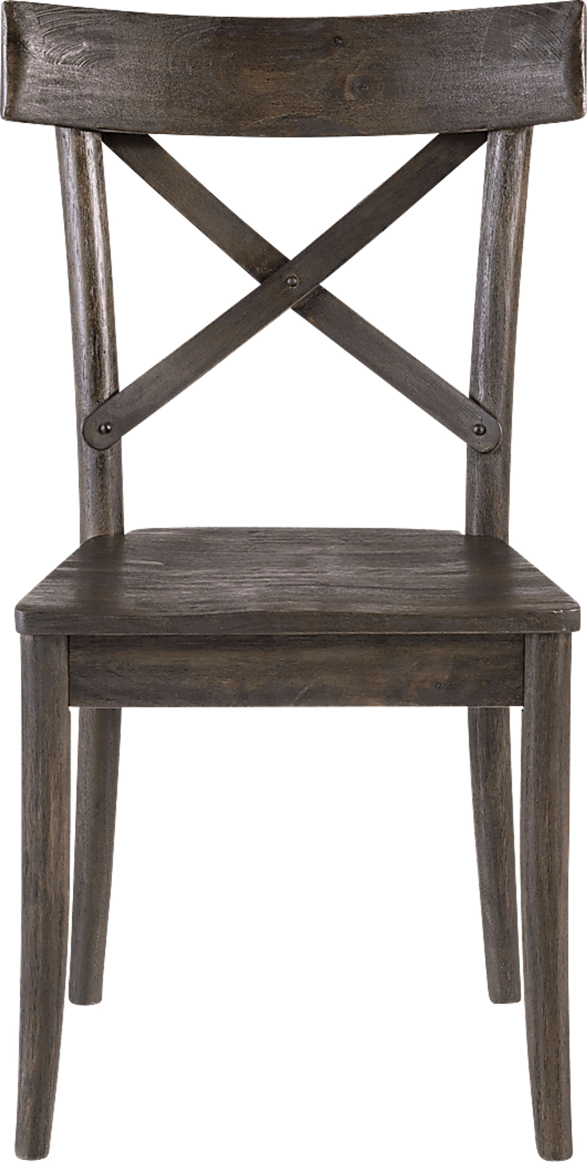 Riba Darl Brown Side Chair, Set of 2 - Image 6