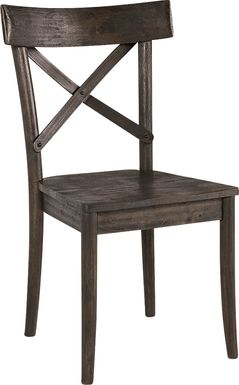 Riba Darl Brown Side Chair, Set of 2