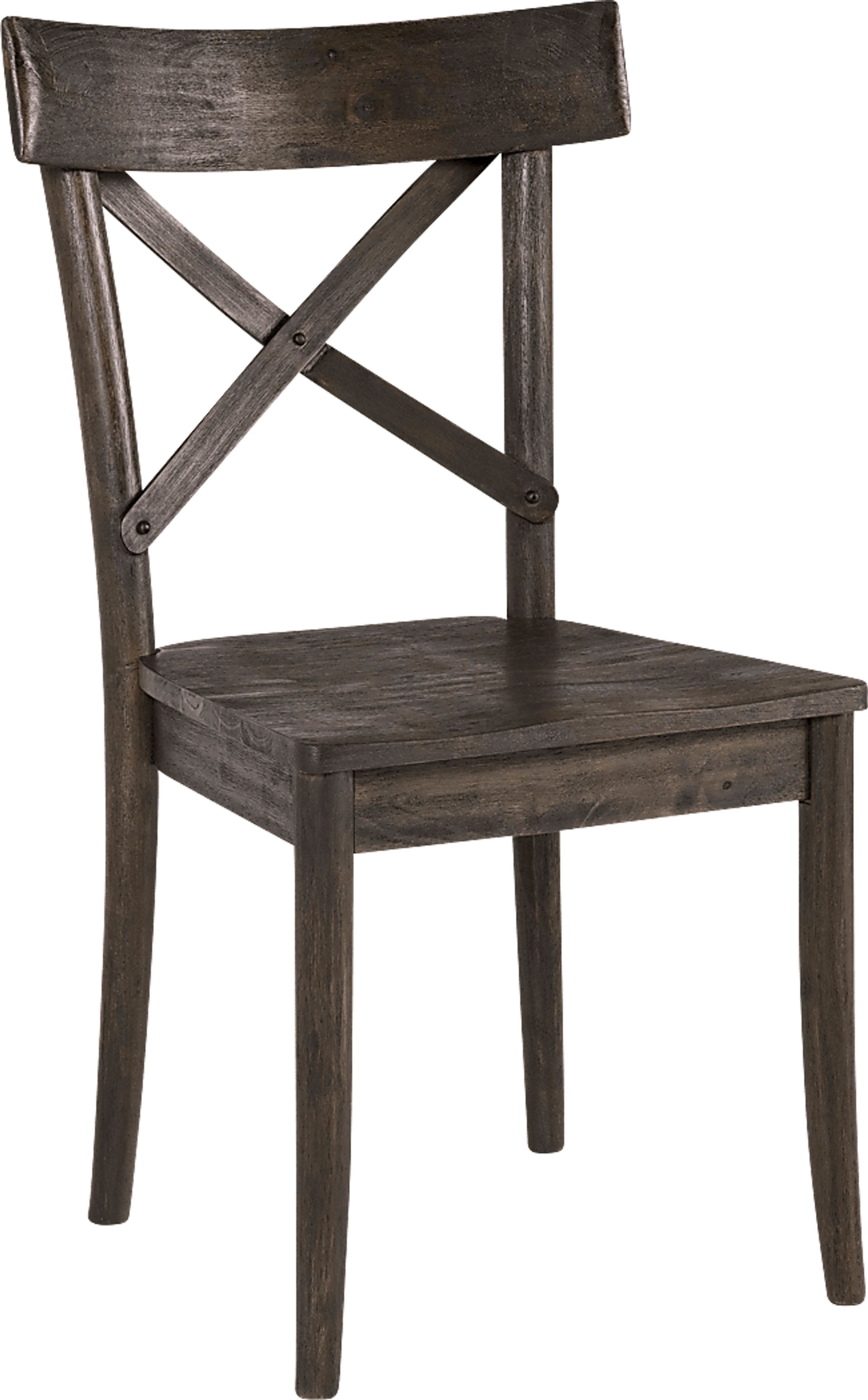 Riba Darl Brown Side Chair, Set of 2 - Image 1