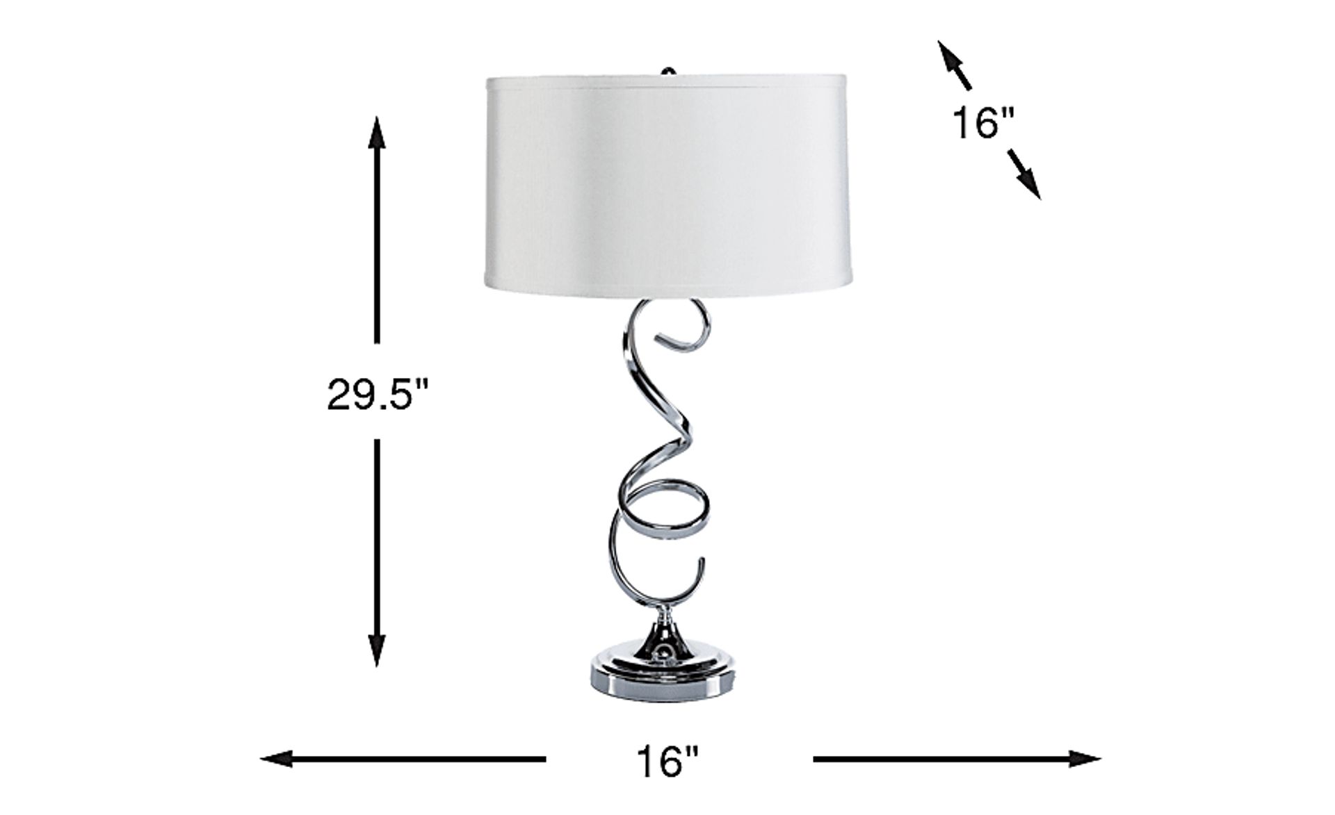 Dimension Image. Please refer to the Dimension Tab on this page for dimension details.