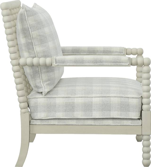 Richaven Gray Accent Chair - Thumbnail - Image 3