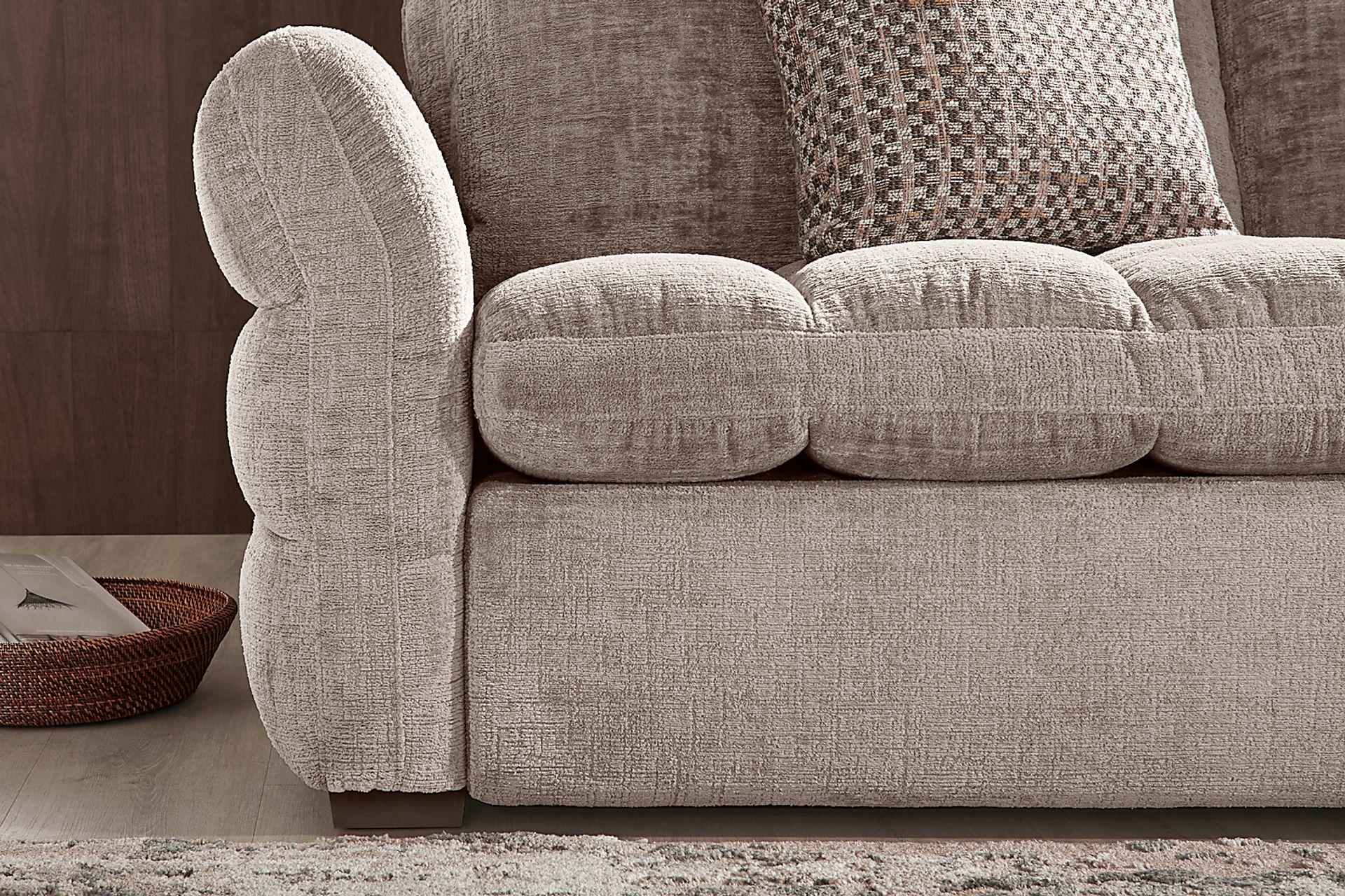 Richland Gray 5 Pc Power Reclining Sectional - Image 5