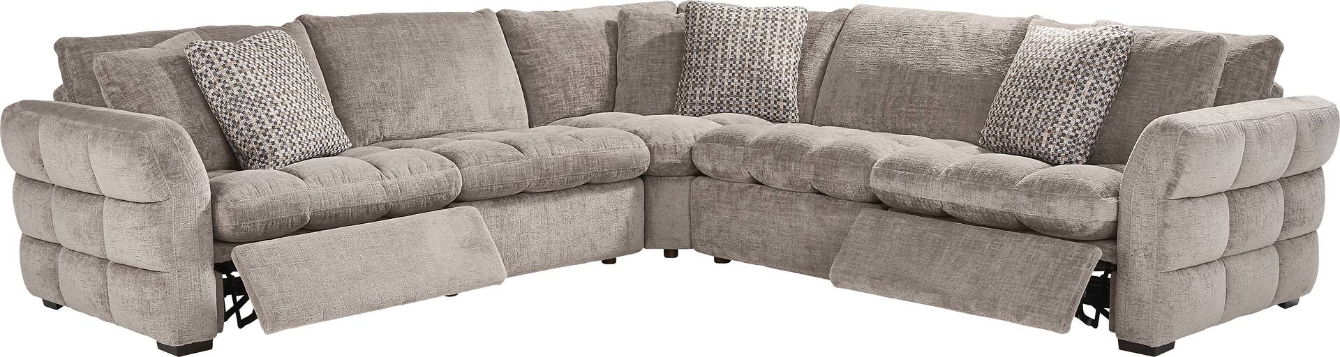 5 pc power reclining sectional
