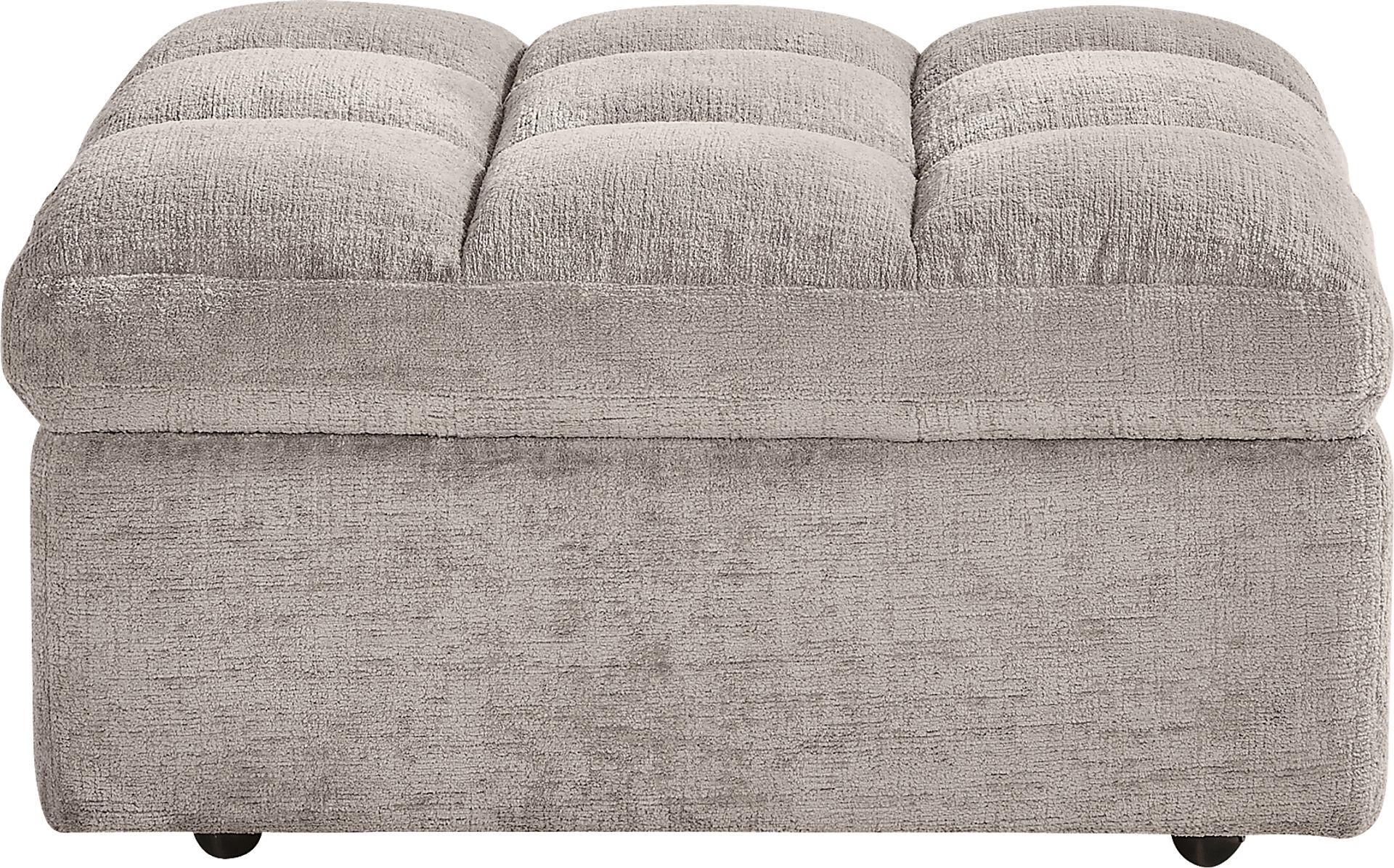 Richland Gray Storage Ottoman - Image 2