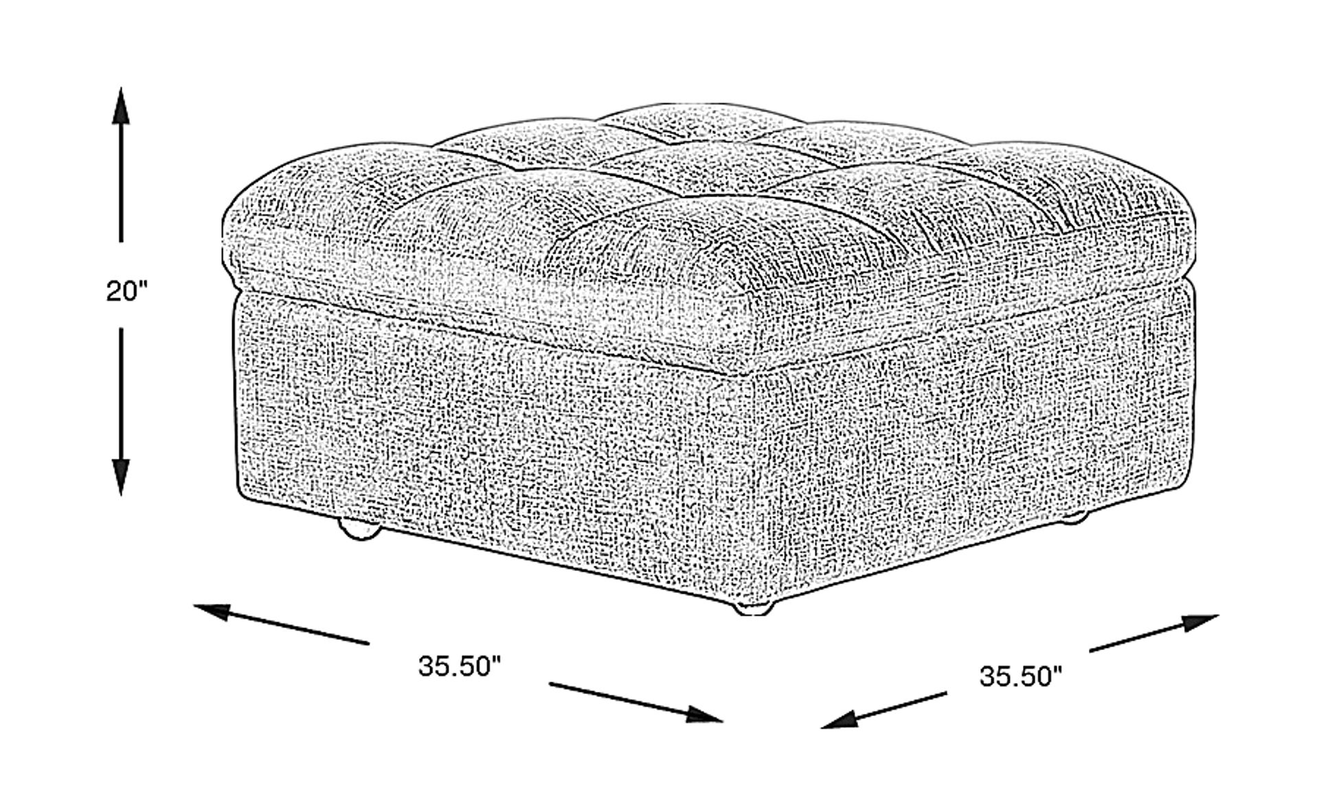 Dimension Image. Please refer to the Dimension Tab on this page for dimension details.