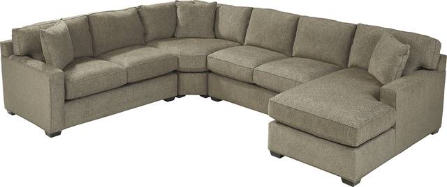 Richmond Hill Cocoa 7 Pc Sectional Living Room - Thumbnail - Image 3