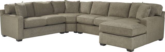Richmond Hill Cocoa 7 Pc Sectional Living Room - Thumbnail - Image 2