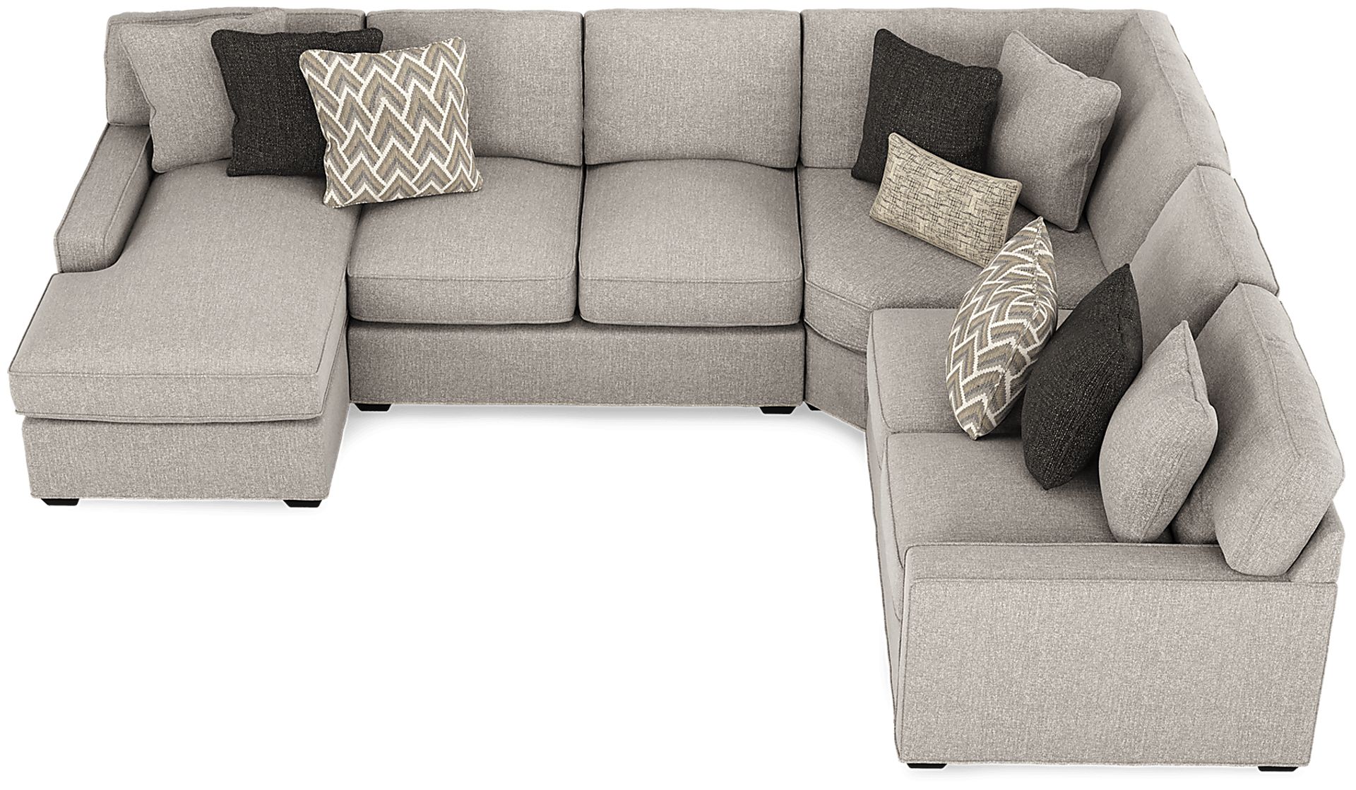 Richmond Hill Dove 4 Pc Sectional - Image 4