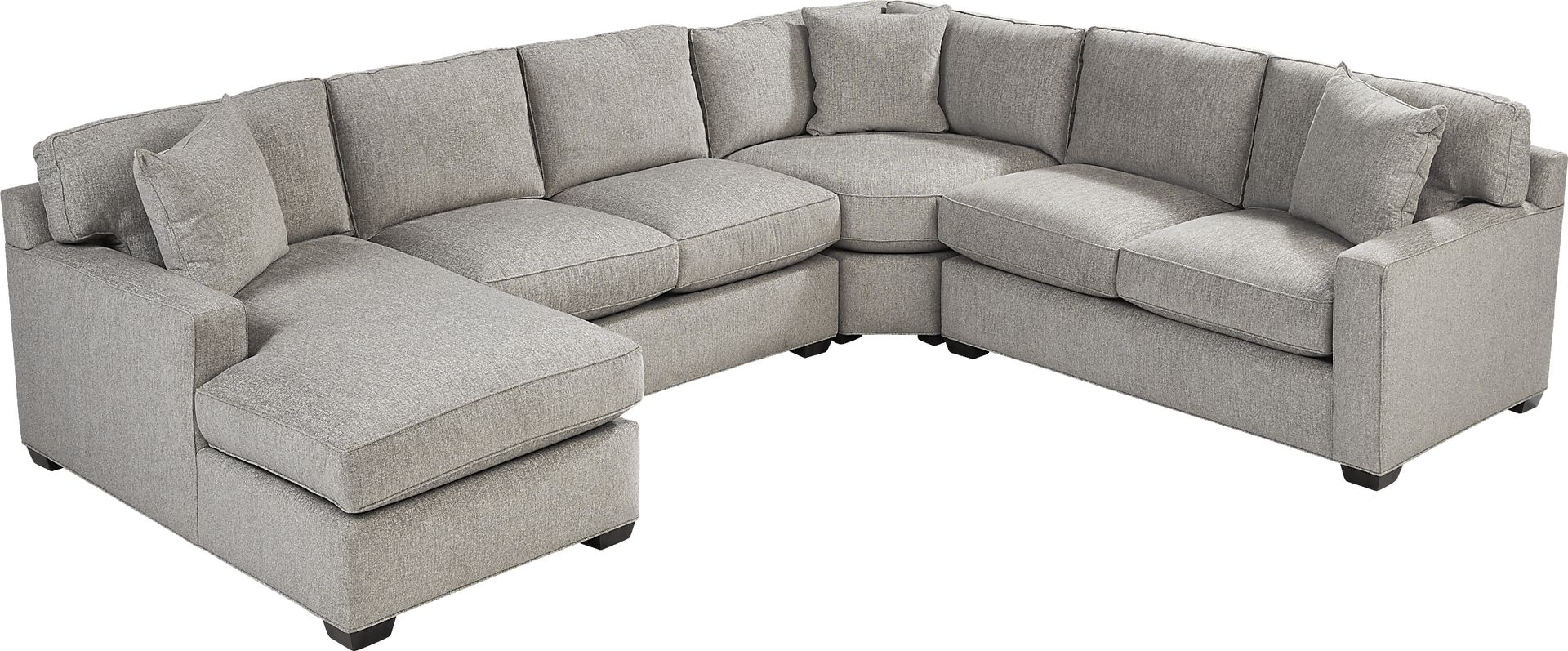Richmond Hill Dove 4 Pc Sleeper Sectional - Image 3