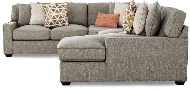 Richmond Hill Gray 7 Pc Sectional Living Room - Thumbnail - Image 5