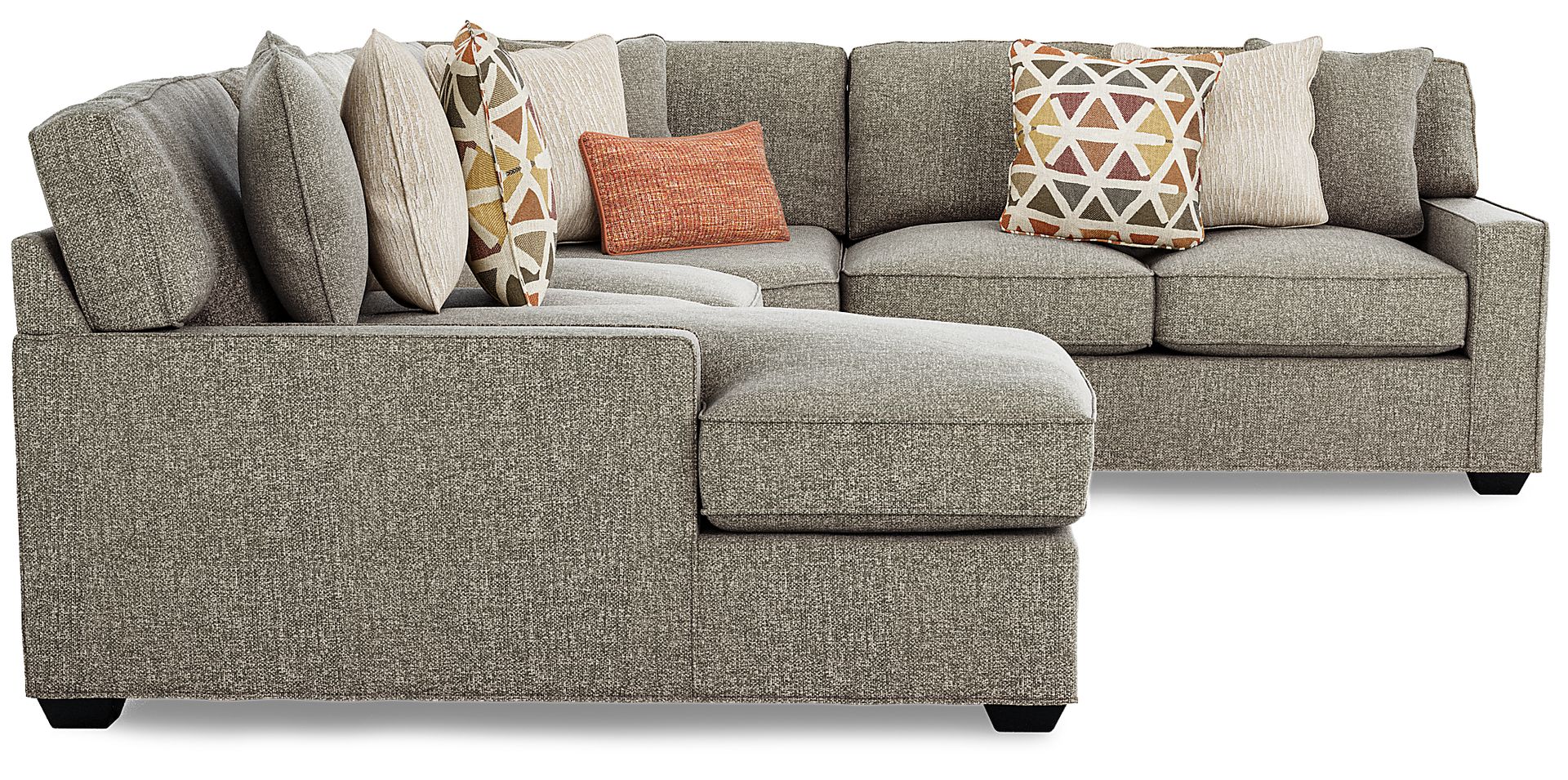 Richmond Hill Gray 4 Pc Sectional - Image 5