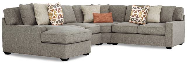 Richmond Hill Gray 4 Pc Sectional - Thumbnail - Image 1