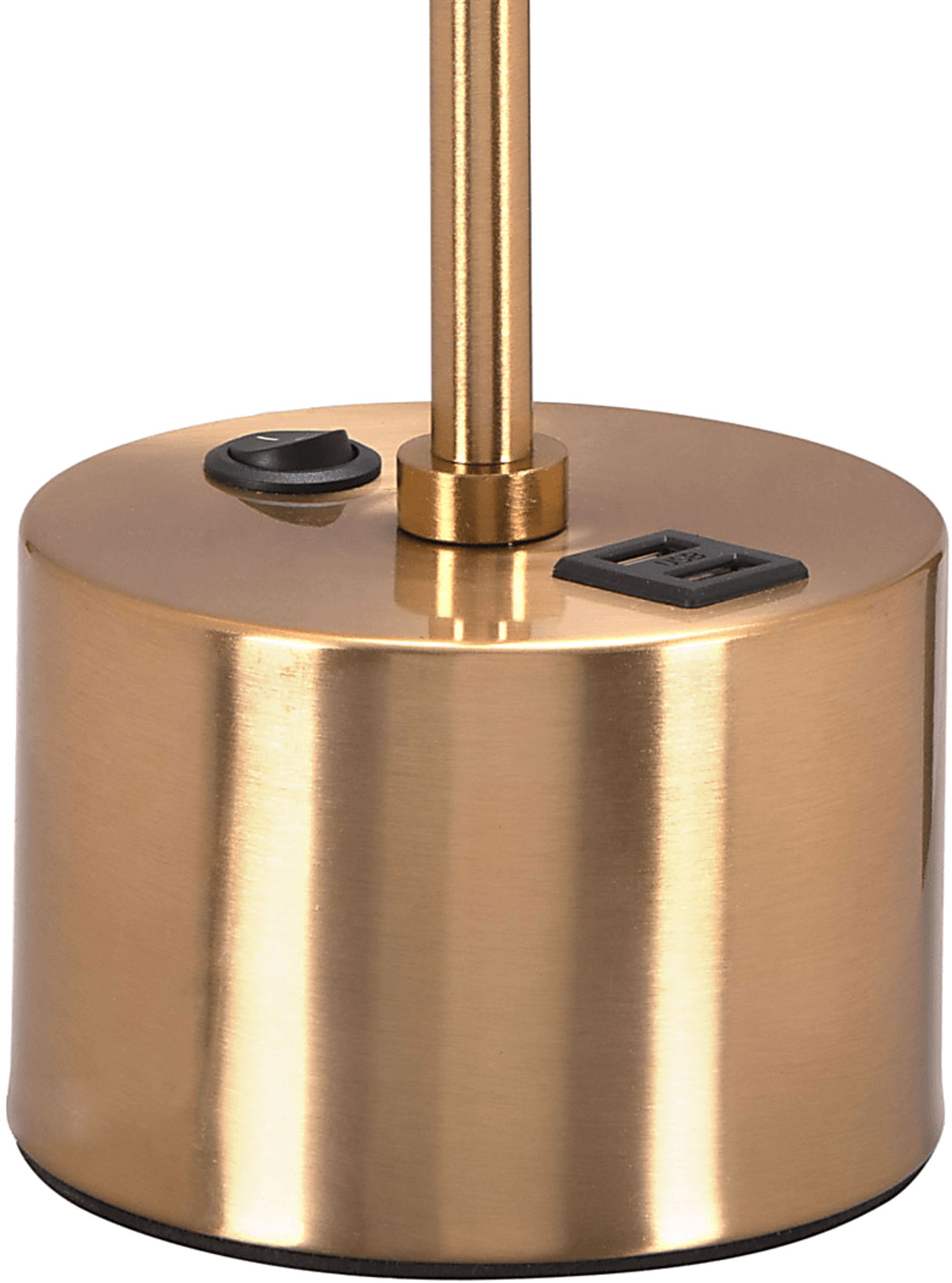 Riddle Lane Brass Lamp - Image 7