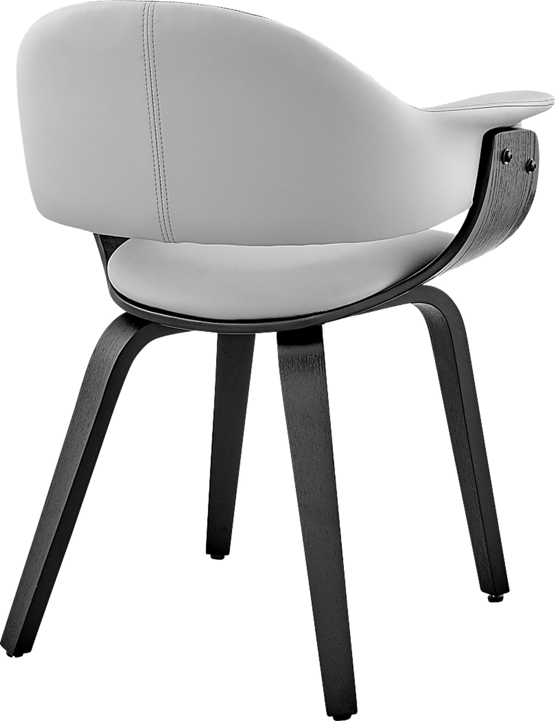 Riddletube II Gray Arm Chair - Image 3