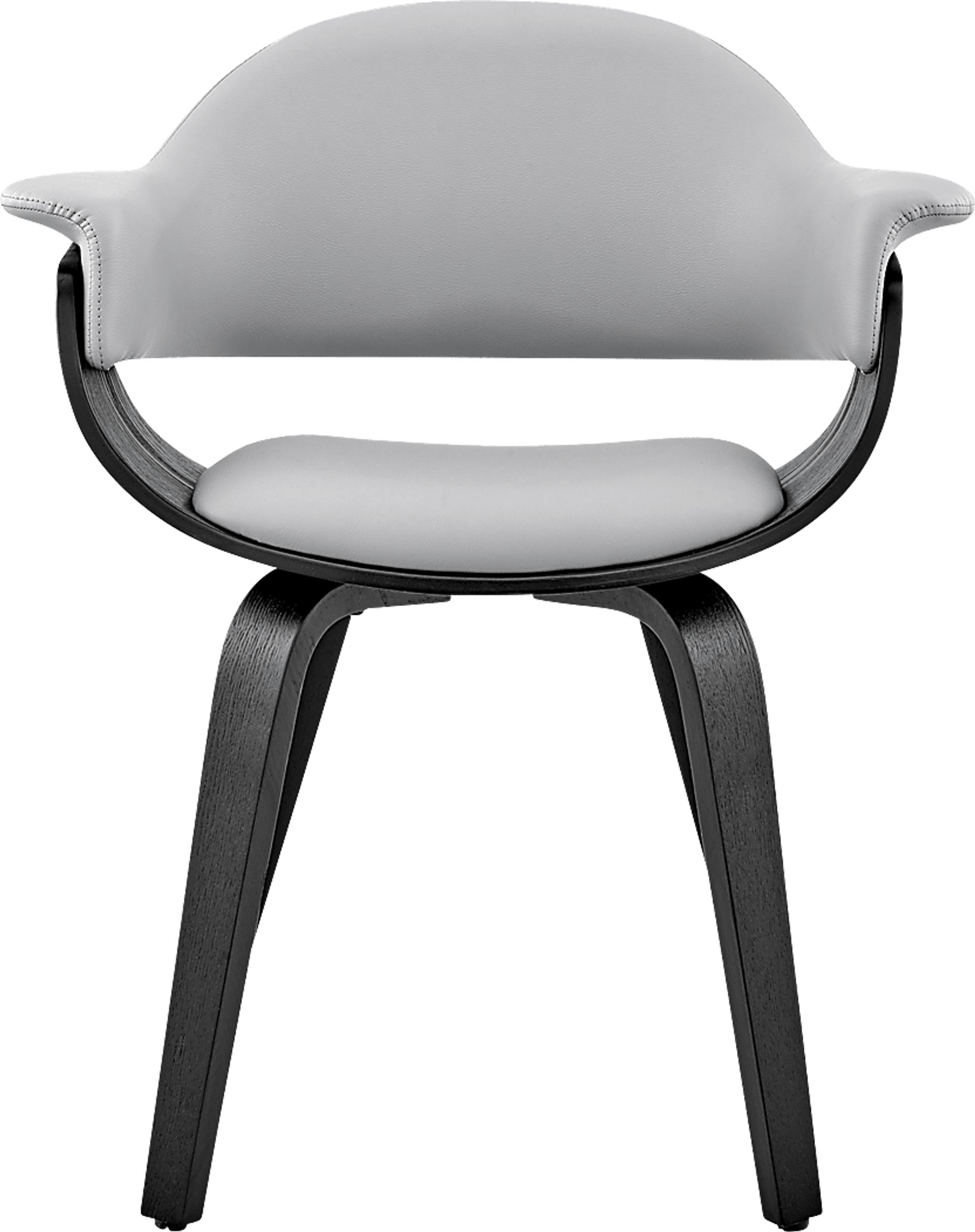 Riddletube II Gray Arm Chair - Image 4