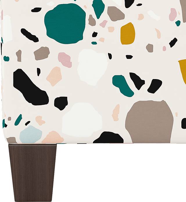 Rideau Ivory Ottoman - Thumbnail - Image 3