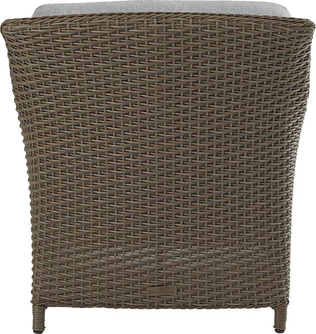 Ridgecrest Brown 4 Pc Outdoor Sofa Seating Set with Seafoam Cushions - Thumbnail - Image 6
