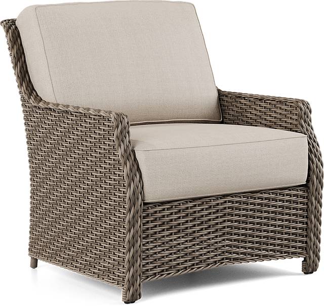 Ridgecrest Gray 5 Pc Outdoor Seating Set - Thumbnail - Image 9