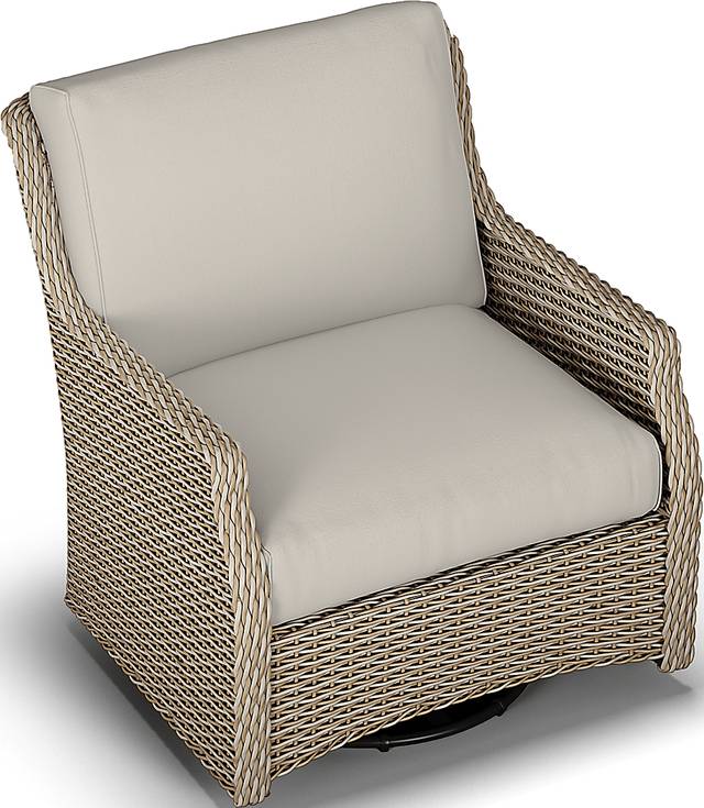 Ridgecrest Gray 4 Pc Outdoor Seating Set - Thumbnail - Image 8