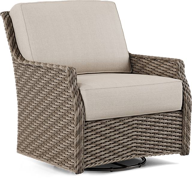 Ridgecrest Gray 4 Pc Outdoor Seating Set - Thumbnail - Image 6