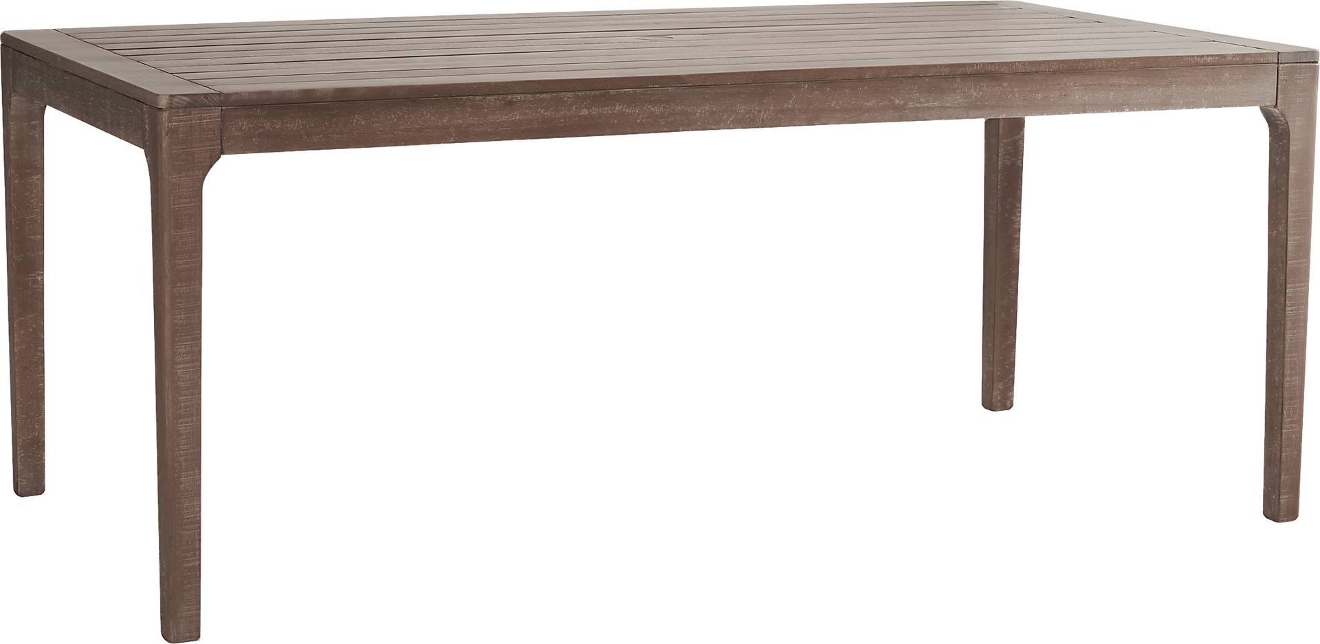 74 in. rectangle outdoor dining table
