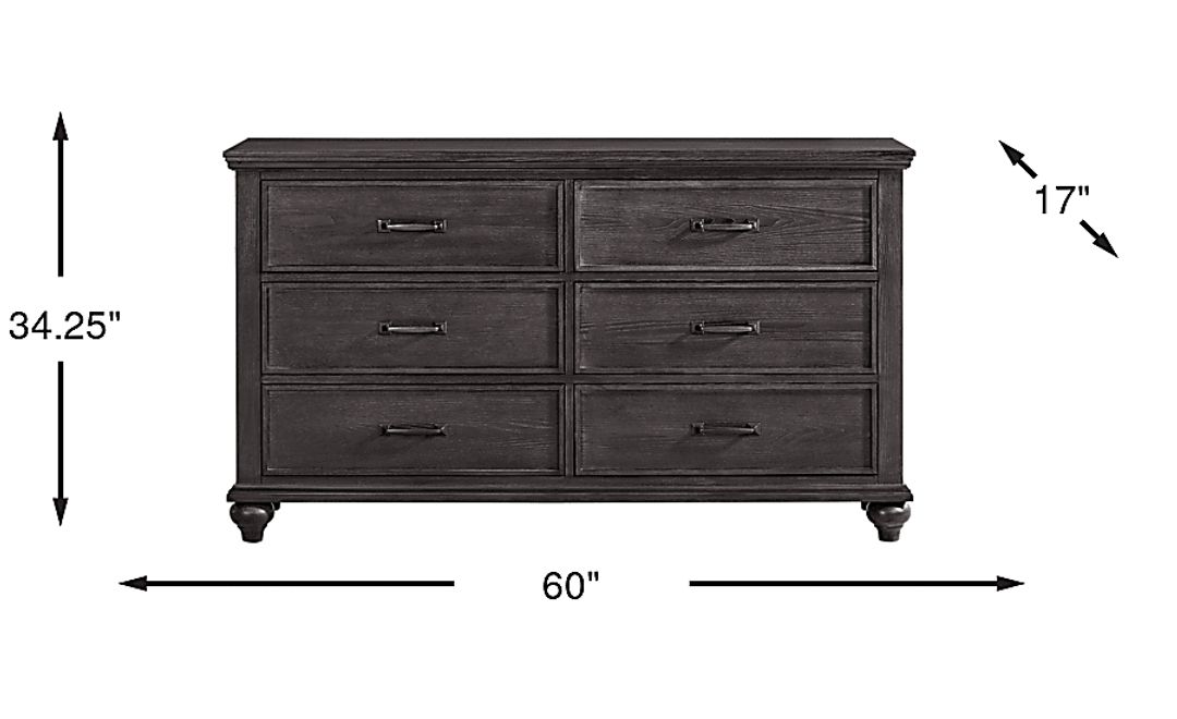 Ridgefield Ebony Dresser