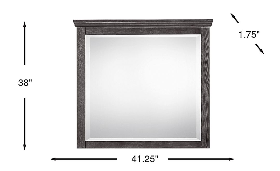 Ridgefield Ebony Mirror