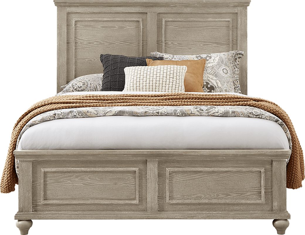 Ridgefield Natural 3 Pc King Panel Bed