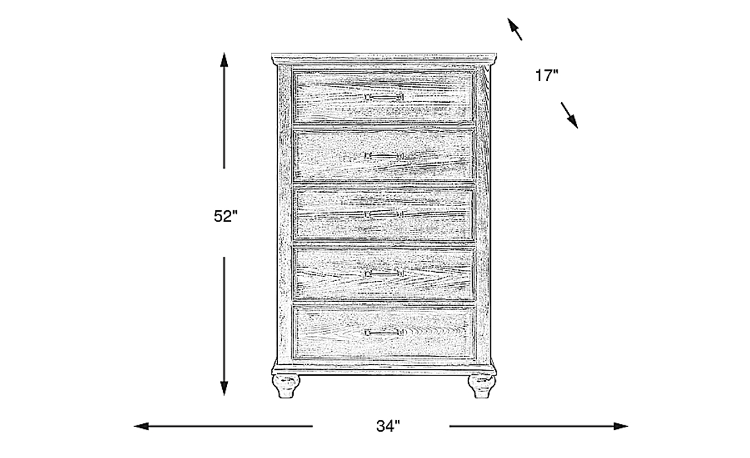 Ridgefield Natural Chest