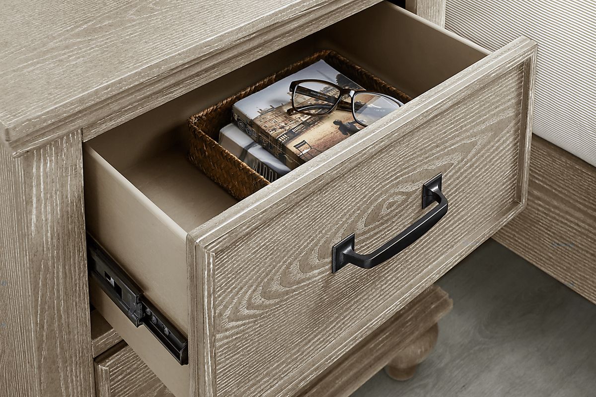 Ridgefield Natural Light Wood Nightstand | Rooms to Go