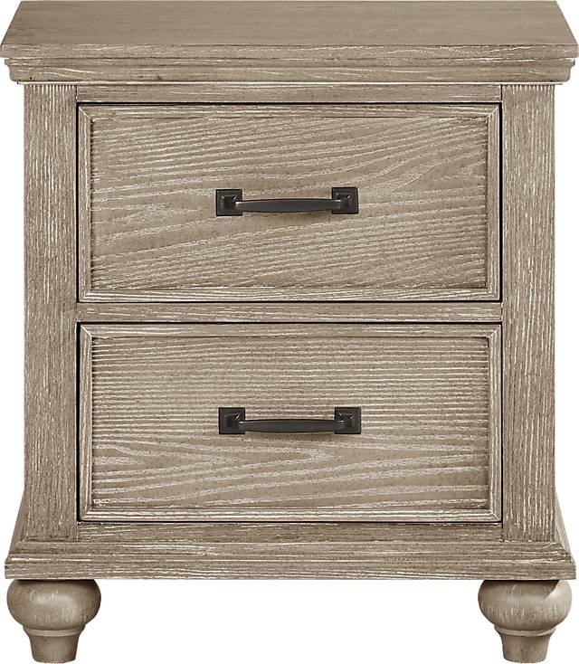 Ridgefield Natural 7 Pc Queen Panel Bedroom - Thumbnail - Image 9