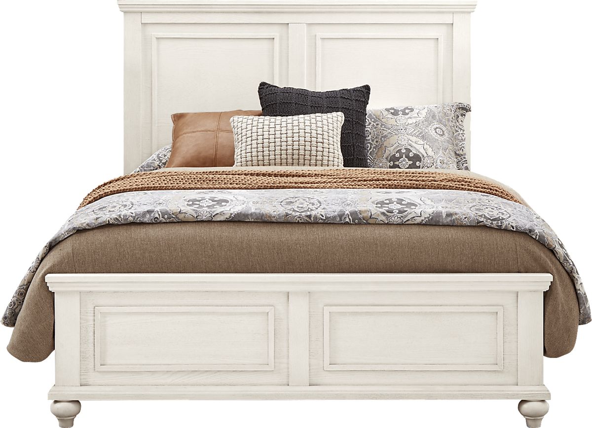 Ridgefield 7 Pc White Colors,White King Bedroom Set With 3 Pc King ...