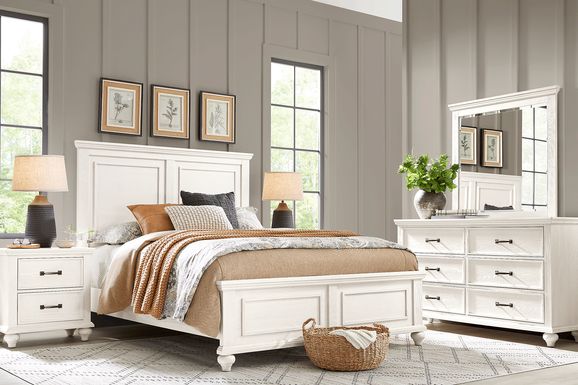 Ridgefield White 5 Pc Queen Panel Bedroom