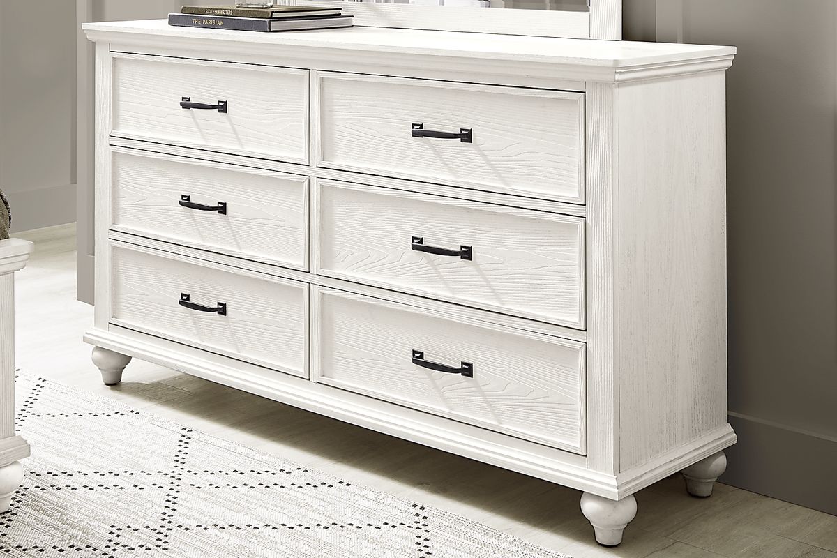 Ridgefield White Colors,White Dresser | Rooms to Go