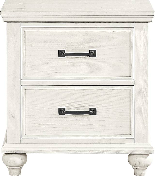 Ridgefield White 5 Pc Queen Panel Bedroom - Thumbnail - Image 6