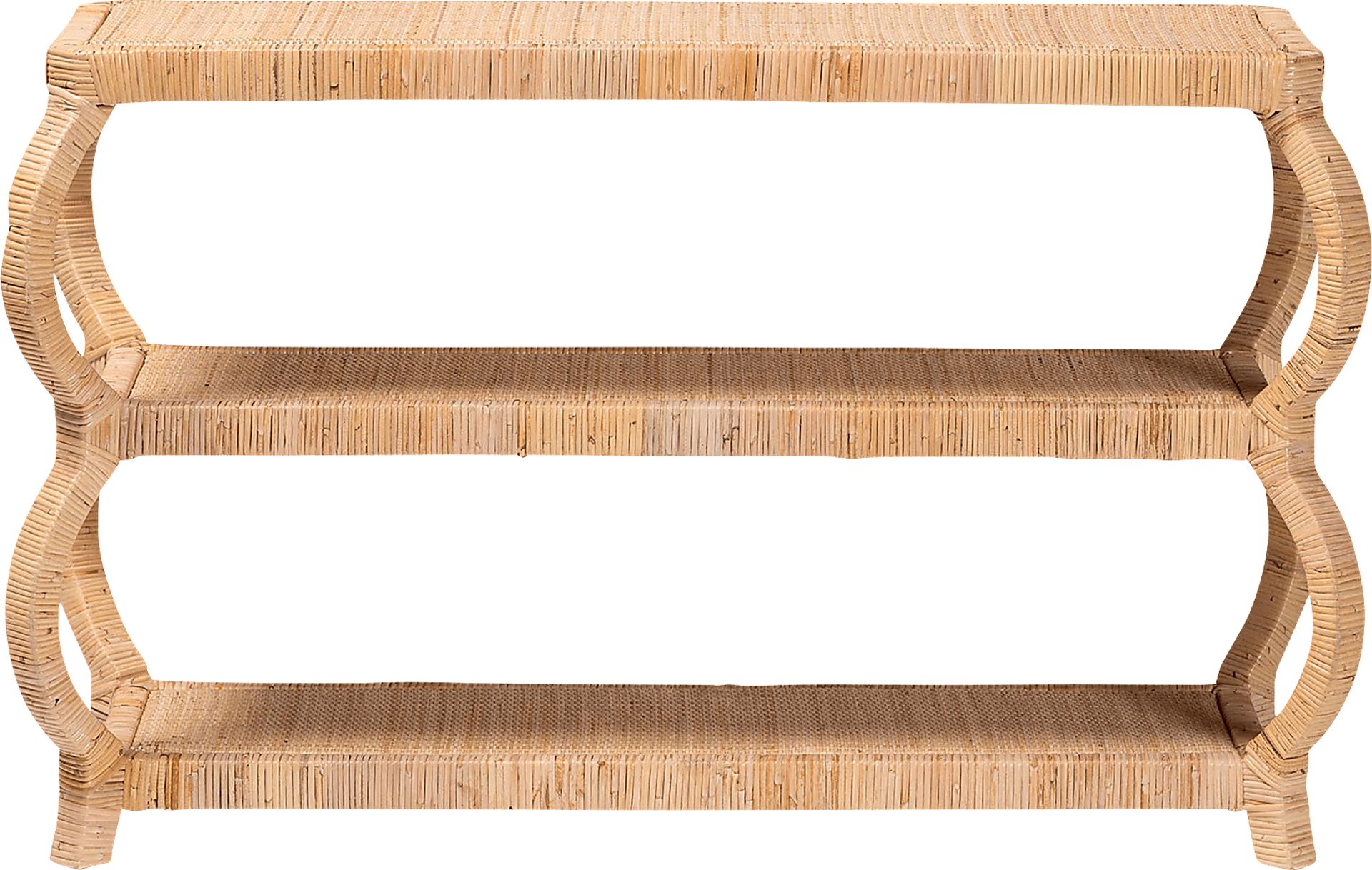 Ridgefly Light Brown Console Table - Image 5