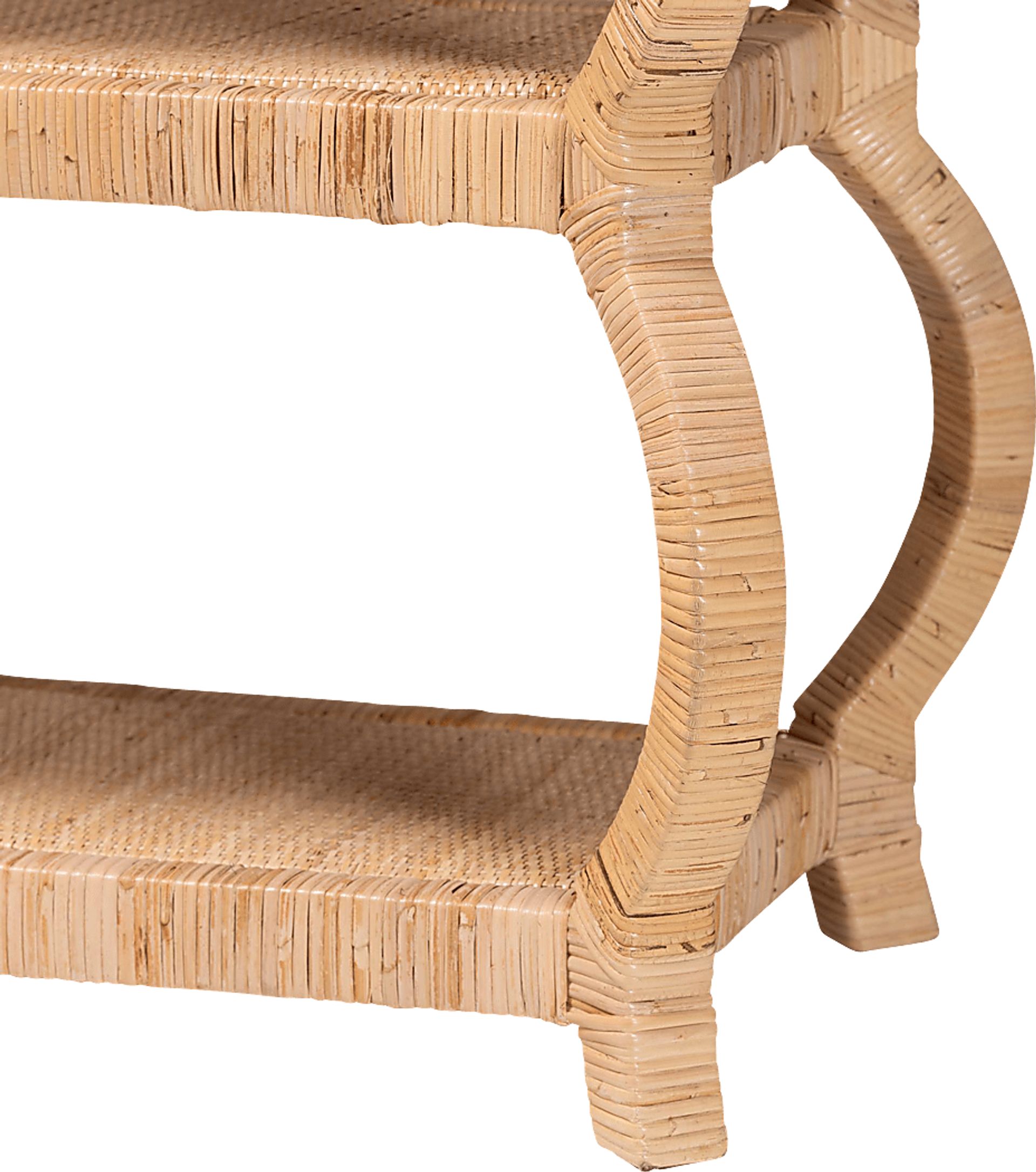 Ridgefly Light Brown Console Table - Image 6