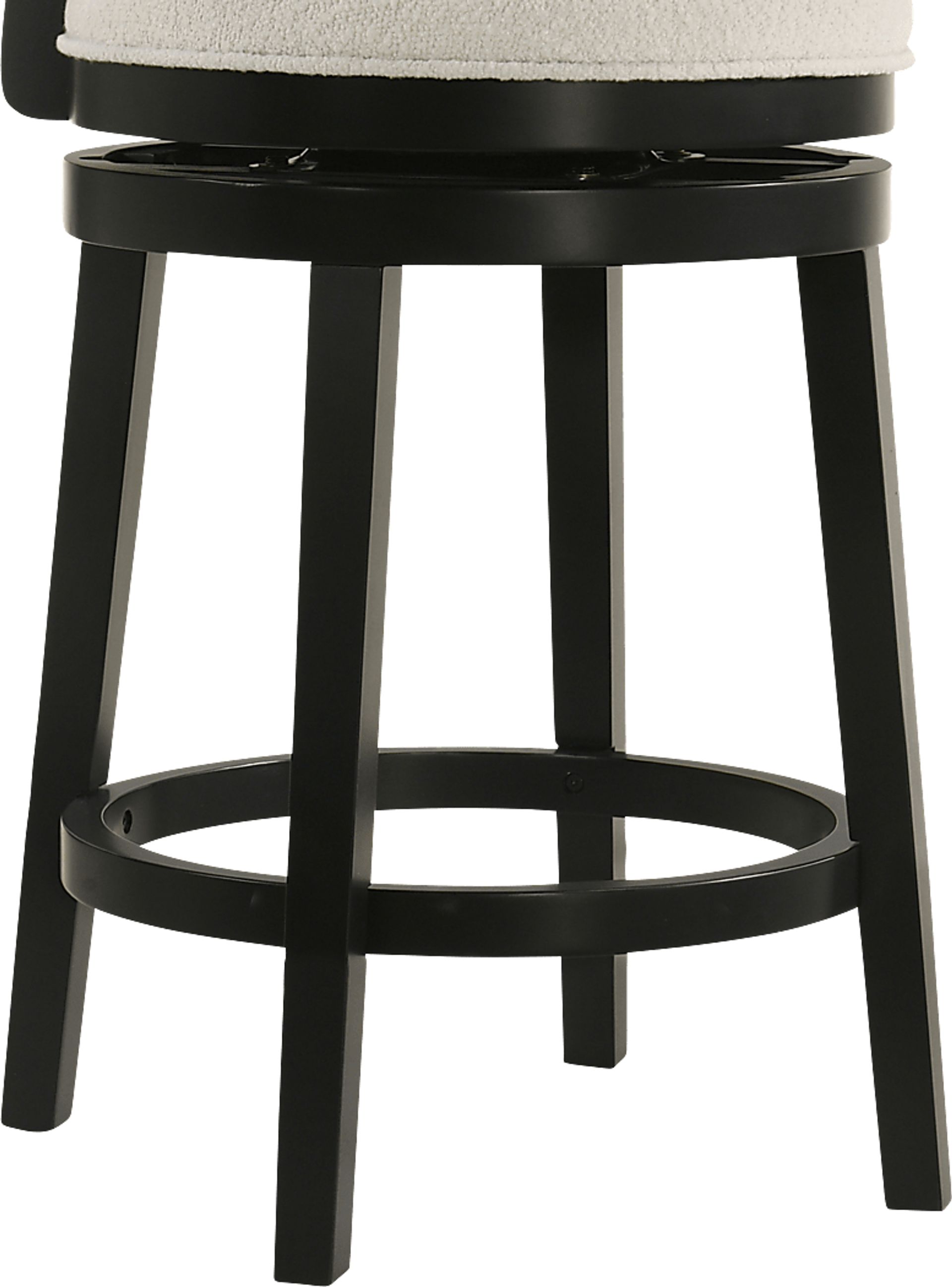 Ridgemark Black Swivel Counter Height Stool - Image 8