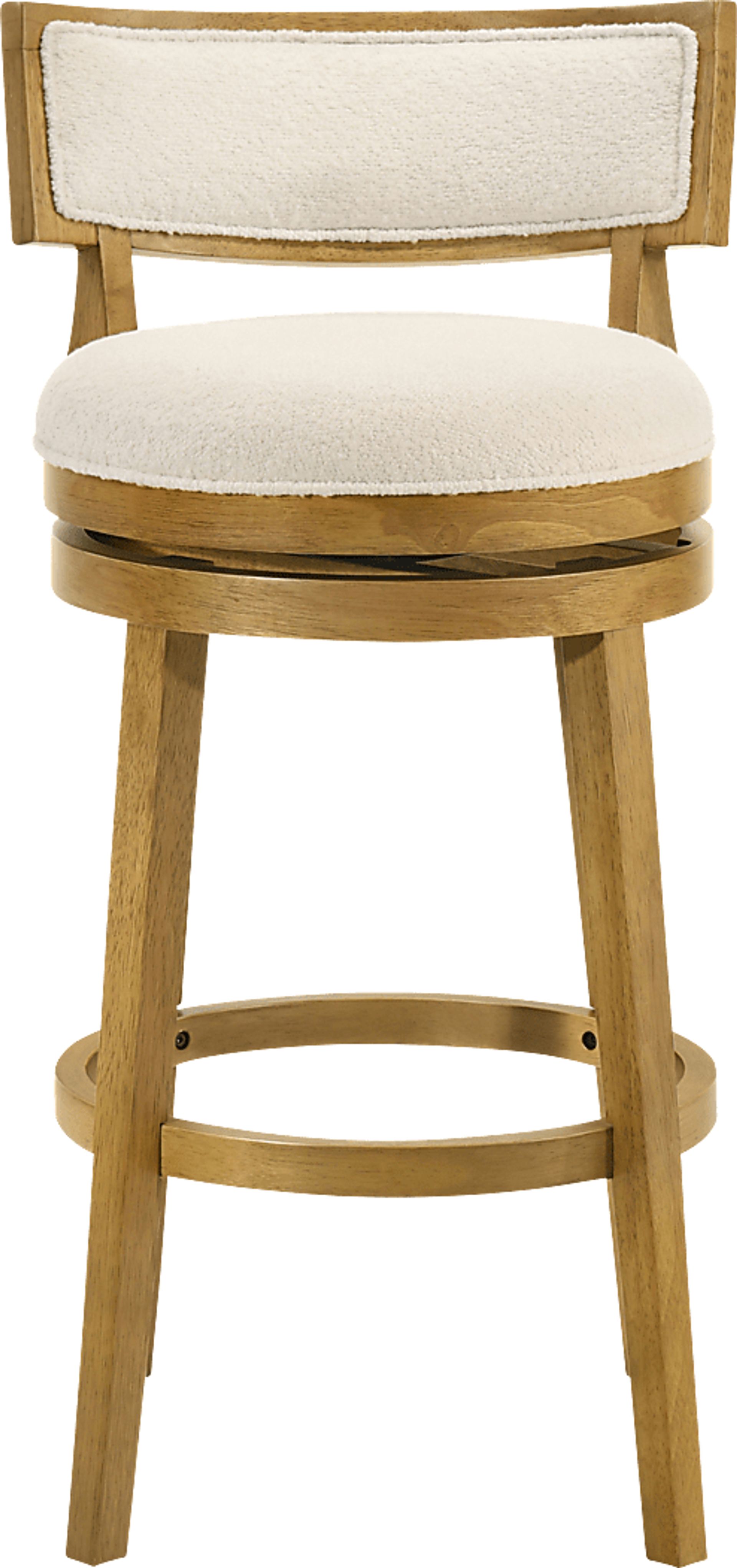 Ridgemark Natural Swivel Barstool - Image 3
