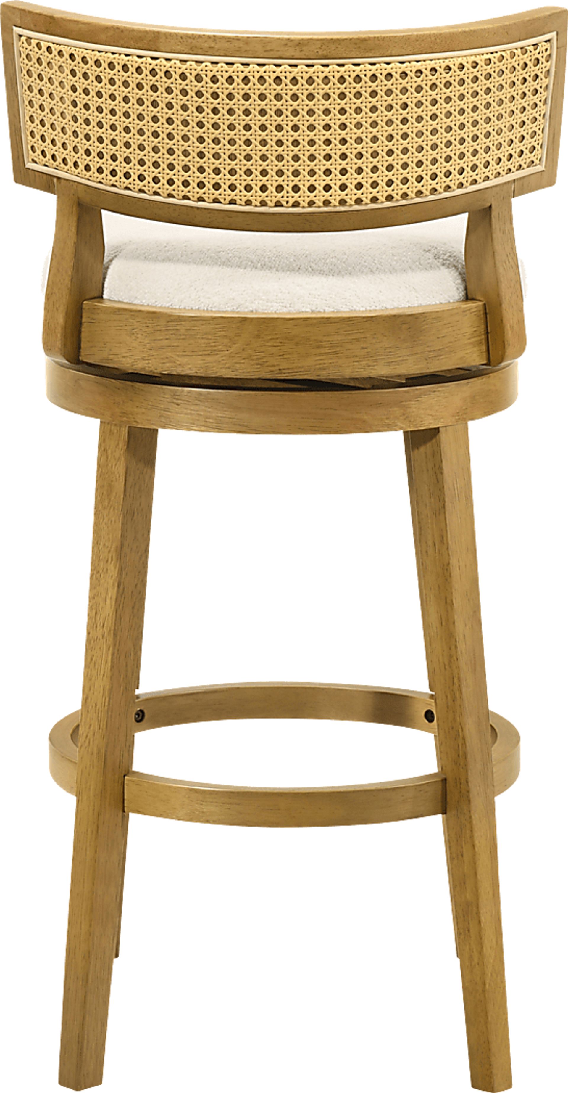 Ridgemark Natural Swivel Barstool - Image 4