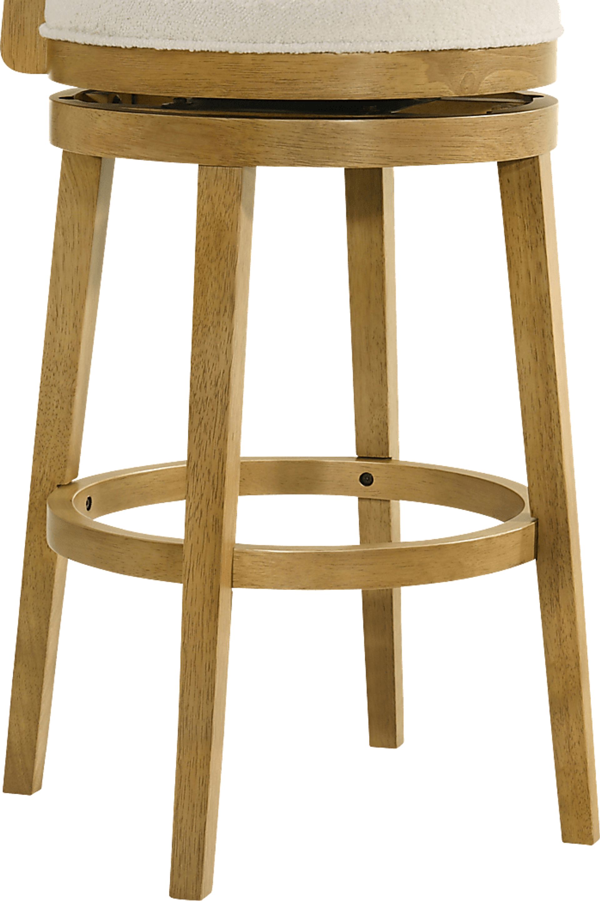 Ridgemark Natural Swivel Barstool - Image 7