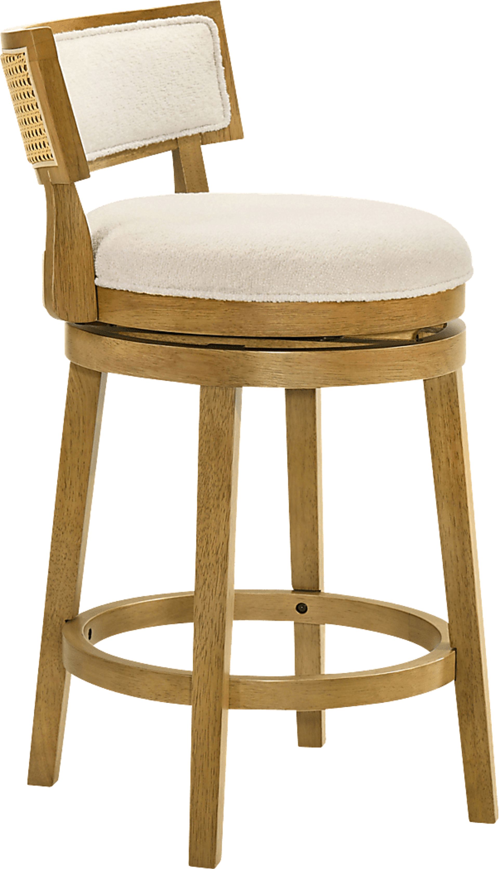 Ridgemark Natural Swivel Counter Height Stool - Image 3