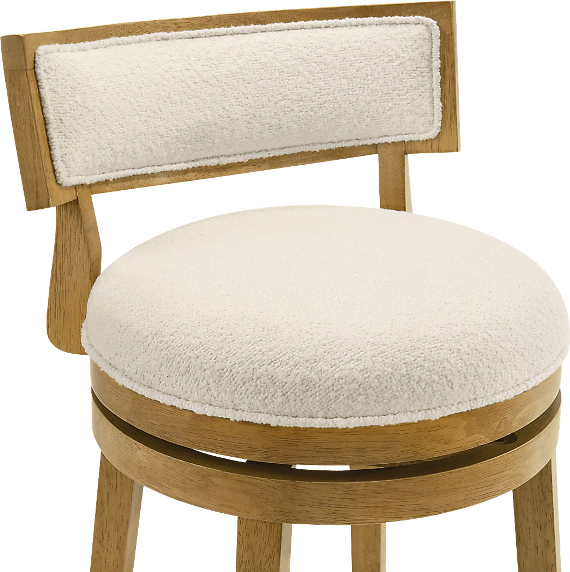 Ridgemark Natural Swivel Counter Height Stool - Image 4