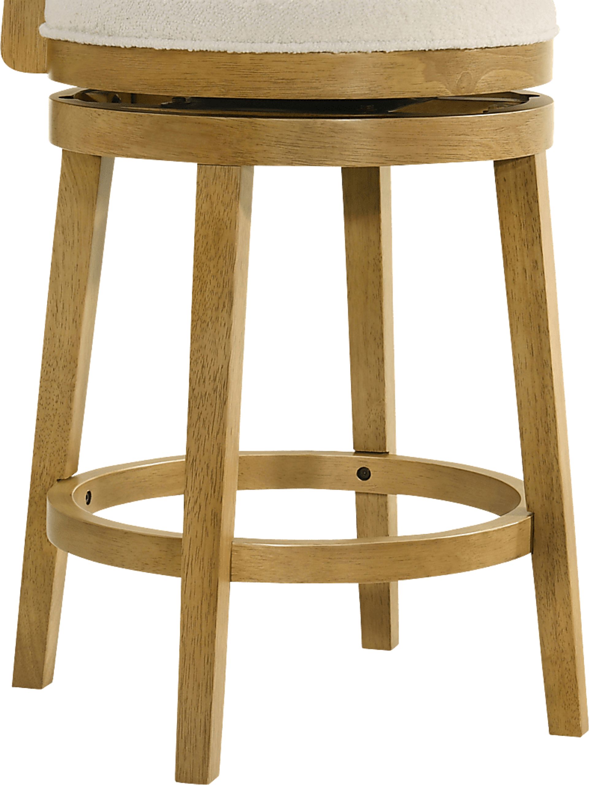Ridgemark Natural Swivel Counter Height Stool - Image 5